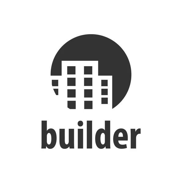Logo du bâtiment. Département de design. Bâtiments modernes. Icônes d'entreprise . — Image vectorielle