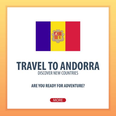 Andorra için seyahat. Keşfetmek ve yeni ülkeler keşfetmek. Macera seyahat.