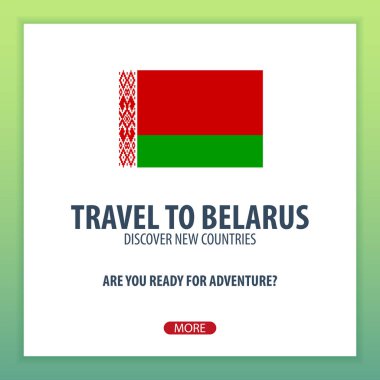 Beyaz Rusya için seyahat. Keşfetmek ve yeni ülkeler keşfetmek. Macera seyahat.