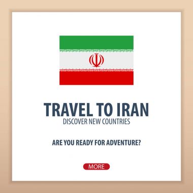 İran'a seyahat. Keşfetmek ve yeni ülkeler keşfetmek. Macera seyahat.