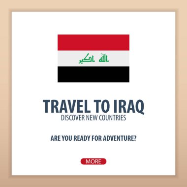 Irak'a seyahat. Keşfetmek ve yeni ülkeler keşfetmek. Macera seyahat.