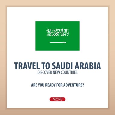 Suudi Arabistan'a seyahat. Keşfetmek ve yeni ülkeler keşfetmek. Macera seyahat.