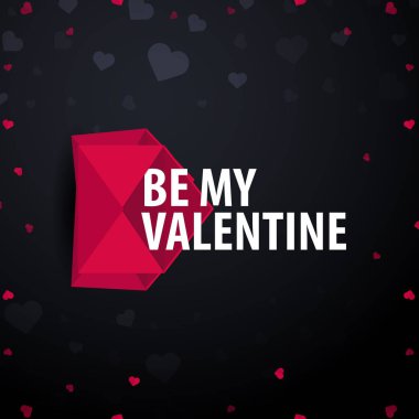 Sevgililer Günü Satılık arka plan. Duvar kağıdı, el ilanları, davet, afiş, broşür, fiş, afiş. Vektör çizim.