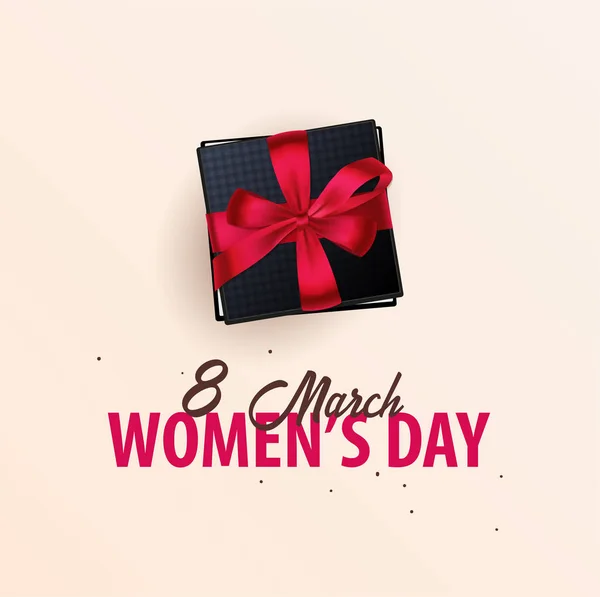 3 月 8 日国際女性の日グリーティング カード沈んだり。ベクトル図. — ストックベクタ
