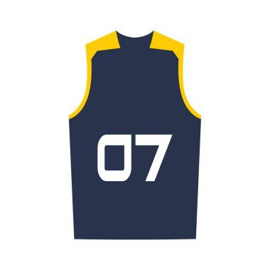 Basketbol forması, şort, basketbol kulübü şablonu. Spor üniforması..