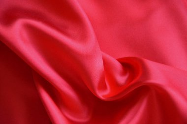 pürüzsüz kırmızı ipek arka plan olarak kullanılabilir