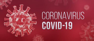 Coronavirus COVID-19 pankartı