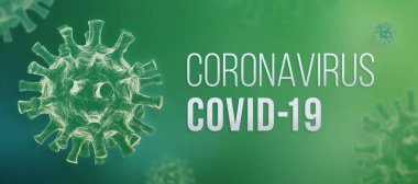 Coronavirus COVID-19 pankartı
