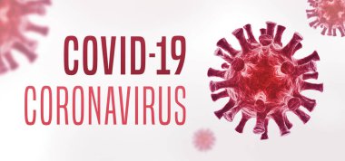 Coronavirus COVID-19 pankartı