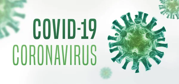 Coronavirus Covid 19横幅 — 图库照片