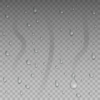 Gerçekçi vektör su damlası 
