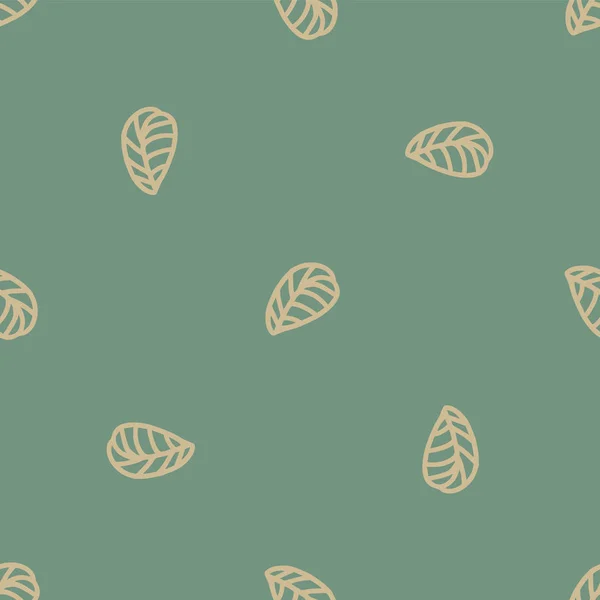 Jungle seamless leaf repeat pattern design — Stock Vector