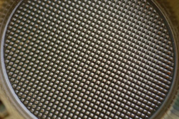 Textura Plástico Marrom Cinzento Pedaço Embalagem — Fotografia de Stock