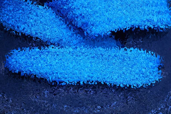 Textura Azul Abstração Distorção Renda Sapatos — Fotografia de Stock