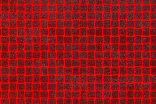 Textura Vermelha Ilustração Distorção Abstrata Quadrado — Fotografia de Stock