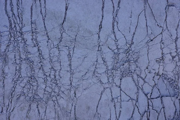 Gray Dark Natural Texture Cracked Dry Earth — Stockfoto