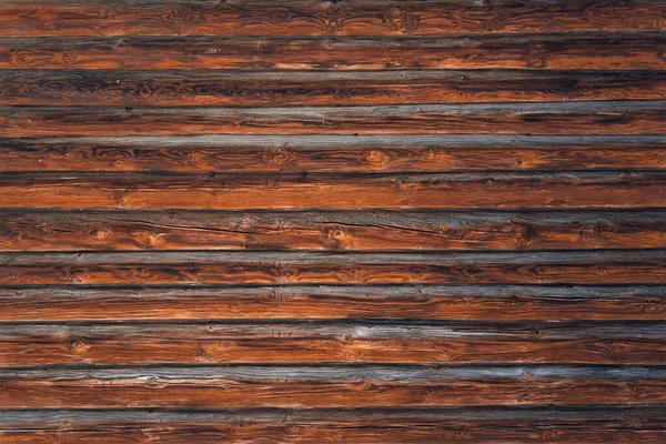 美しい質感のオーク材で作られた木製の壁 — ストック写真