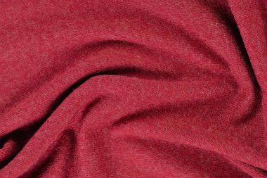 Logo şablonu arka planı için kırmızı doymuş kumaş