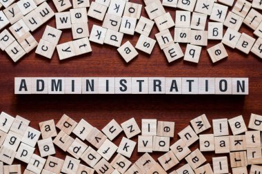 Makaleler için küpler üzerine idari sözcük kavramı