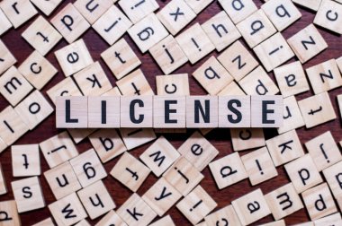 Küpler için lisans sözcüğü kavramı