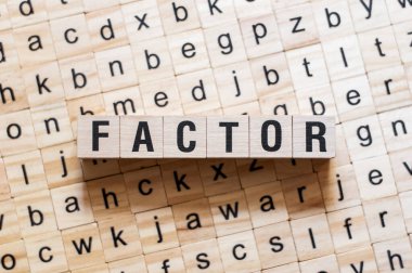 Faktör kelime kavramı