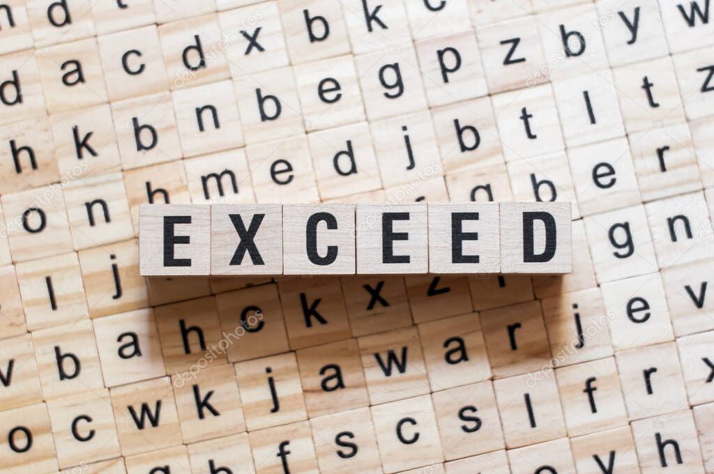 Exceed word concept