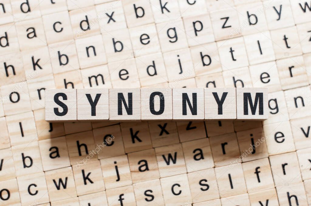 Synonym word concept