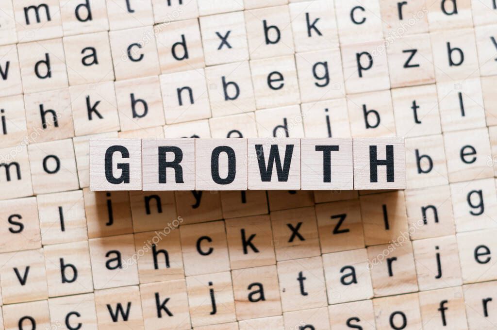 Growth word concept
