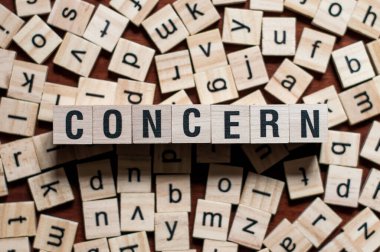 Endişeli kelime kavramı