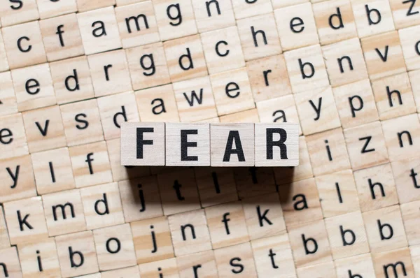 恐怖の言葉の概念 — ストック写真