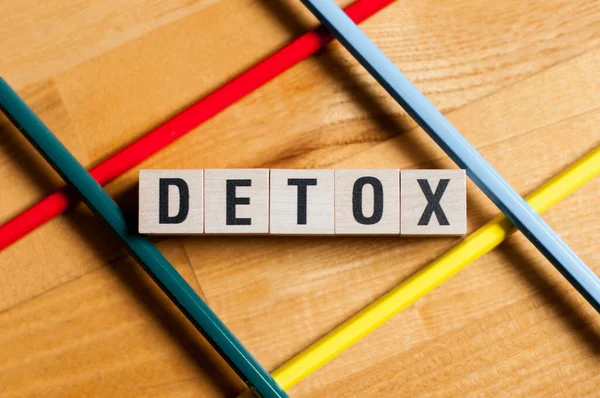 Detox word concept — Stock Photo, Image