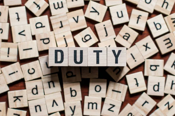 Görev sözcüğü kavramı