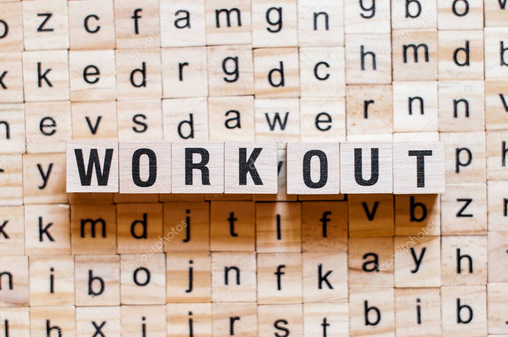Work out word concept