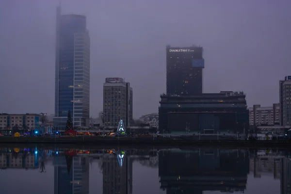Туманна Погода Білорусі — стокове фото