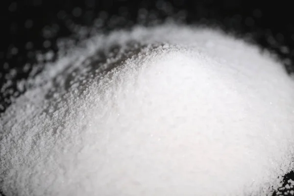 Şeker bir slayt üzerinde siyah bir arka plan