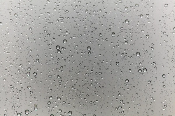 Raindrops on glass background — Stock Photo, Image