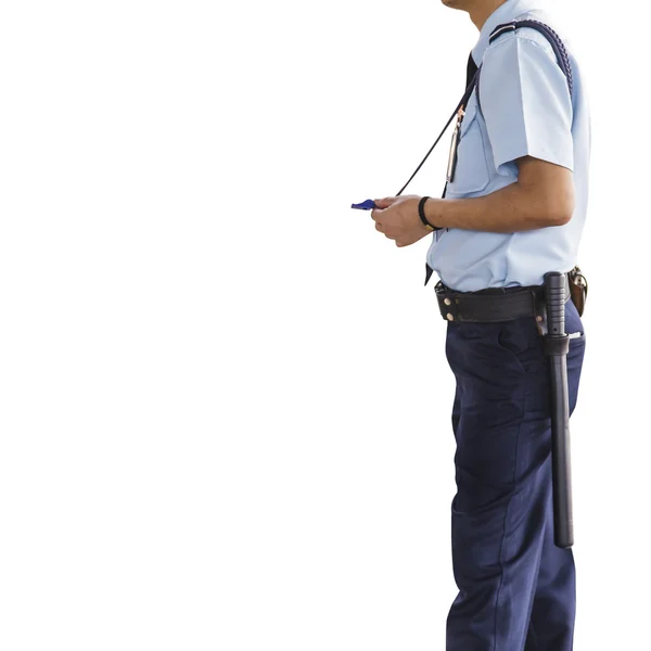 Professional Security guard in outdoor — Stock Photo, Image