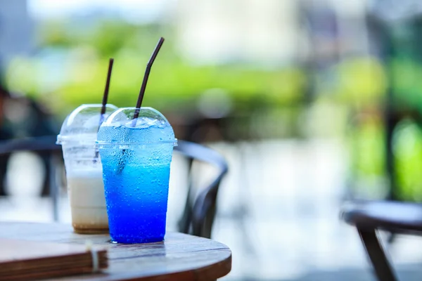 Blueberry soda Ice — Stockfoto