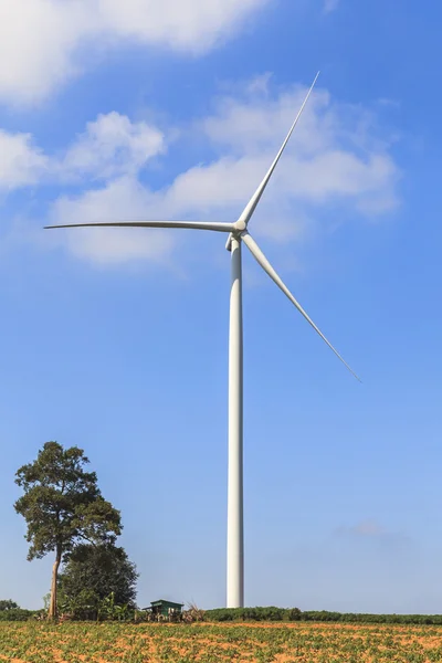 Windenergieanlage — Stockfoto