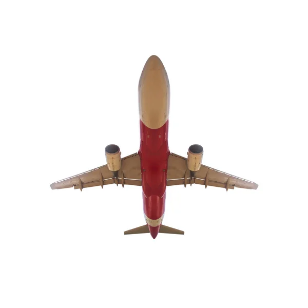 Airplane on white background — Stock Photo, Image
