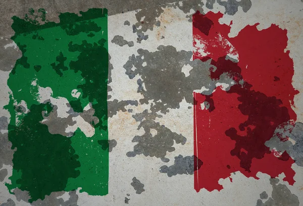Ιταλία, grunge σημαία — Φωτογραφία Αρχείου
