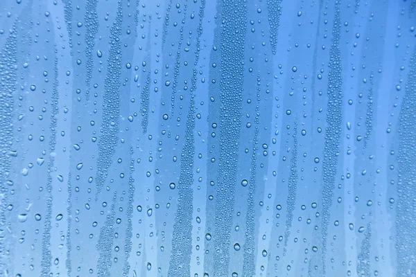 Regen auf dem Glas — Stockfoto