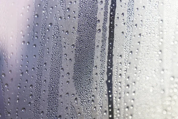 Hujan di atas kaca — Stok Foto