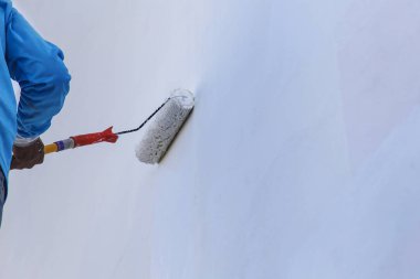 ressam adam iş başında