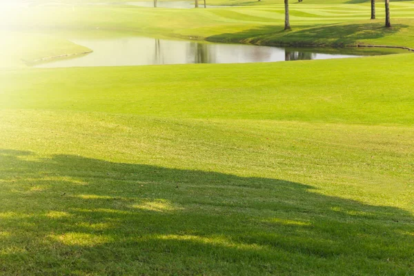 ゴルフコースの美しい夏の風景 — ストック写真