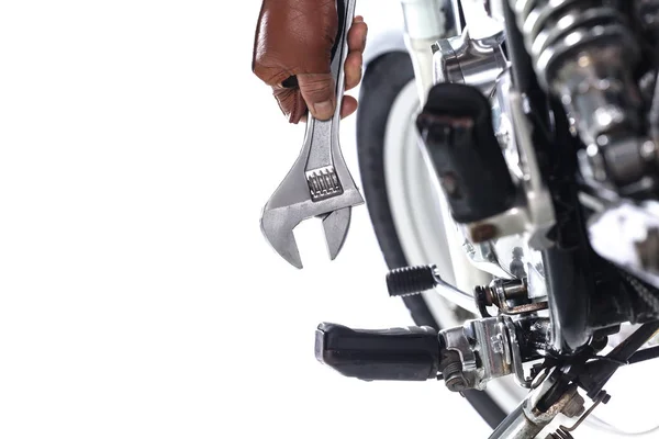 Mecánico de motocicletas, Técnico — Foto de Stock