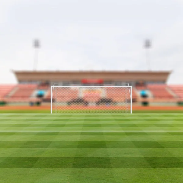 Fotbalové hřiště, fotbalový stadion — Stock fotografie