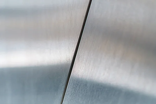 Stříbrné kovové, nerezové textury pozadí — Stock fotografie
