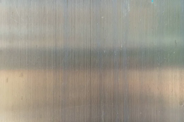 Textur aus poliertem Stahl, Hintergrund aus Edelstahl — Stockfoto