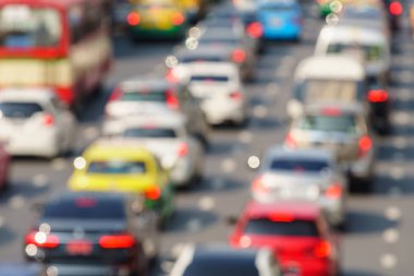 Arka plan bulanık soyut araba sokak yol trafik ulaşım